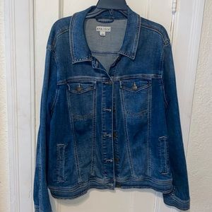 Ava & Viv Dark Denim Jacket